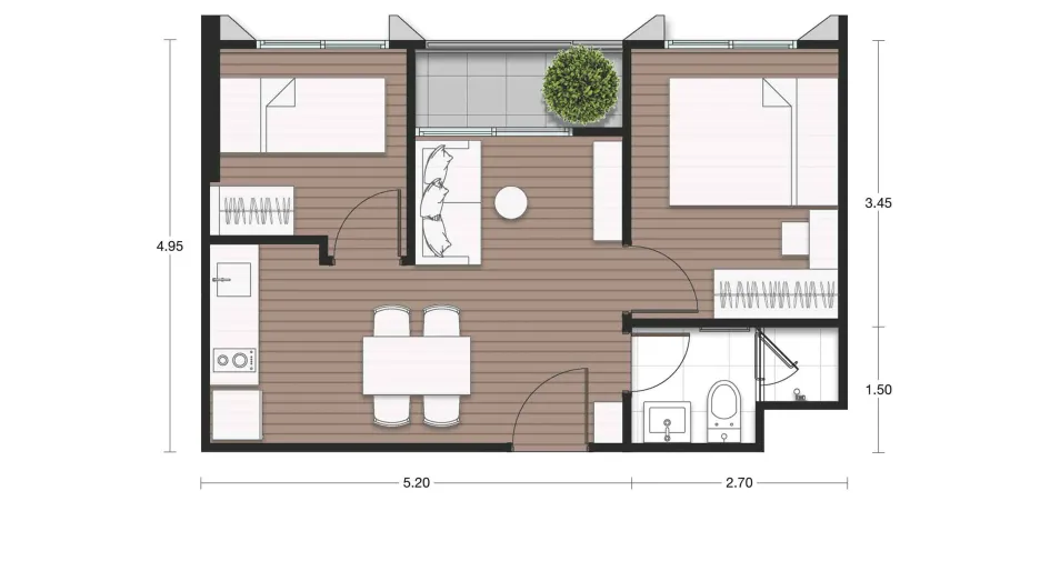 ขาย 2 ห้องนอน คอนโด ใน ราชเทวี, กรุงเทพฯ
