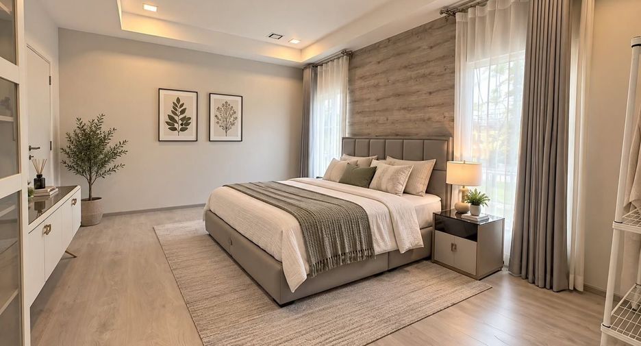 À louer 2 chambres maison à Prawet, Bangkok