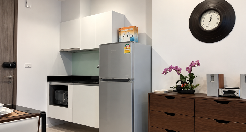 Condo en alquiler de 1 habitaciones en Huai Khwang, Bangkok