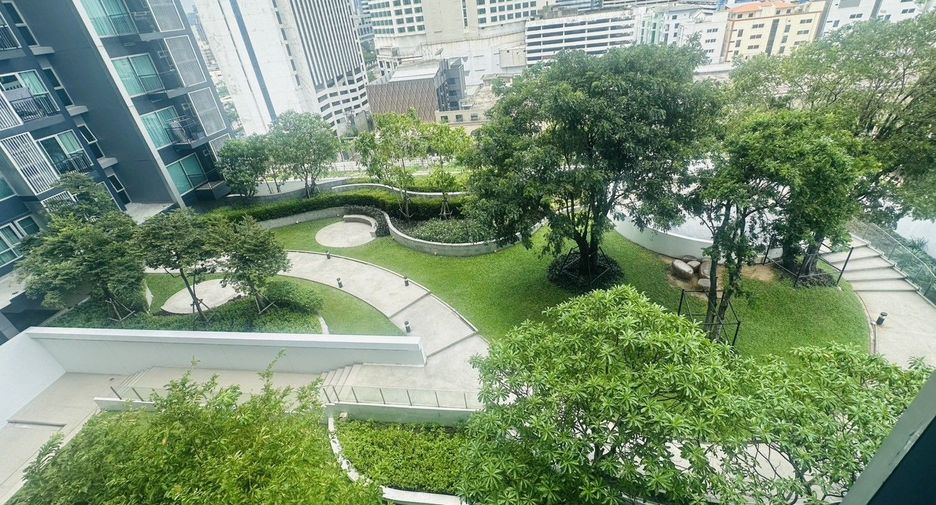 For rent 1 bed condo in Huai Khwang, Bangkok