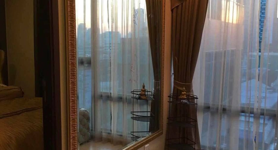 Wohnung zur Miete mit 1 Zimmer in Huai Khwang, Bangkok