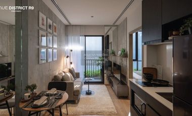 For rent 1 bed condo in Huai Khwang, Bangkok