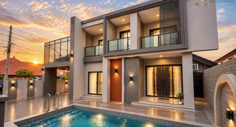 Villa en venta de 5 habitaciones en Bang Lamung, Chonburi