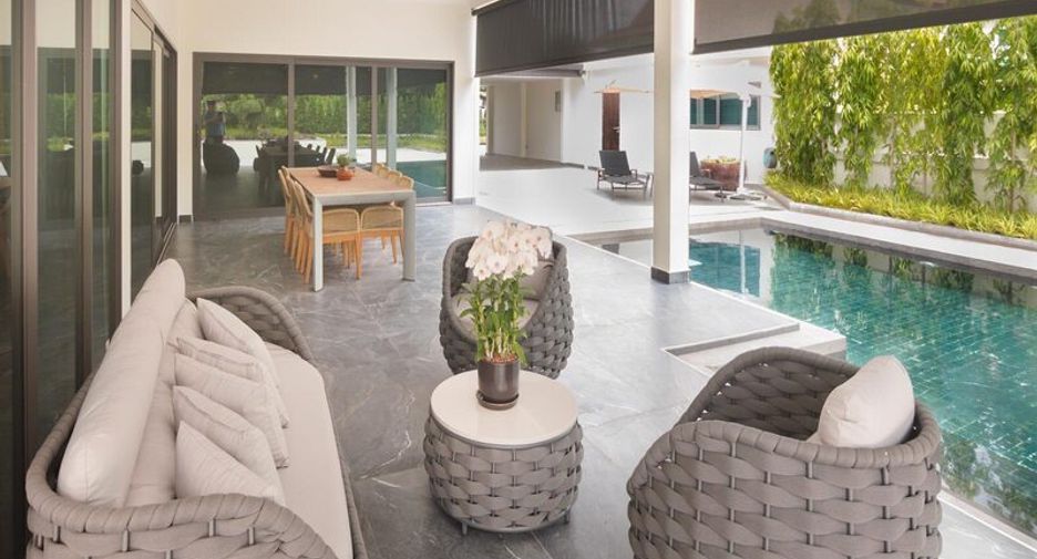 Villa zum Kauf mit 4 Zimmer in Bang Lamung, Chonburi