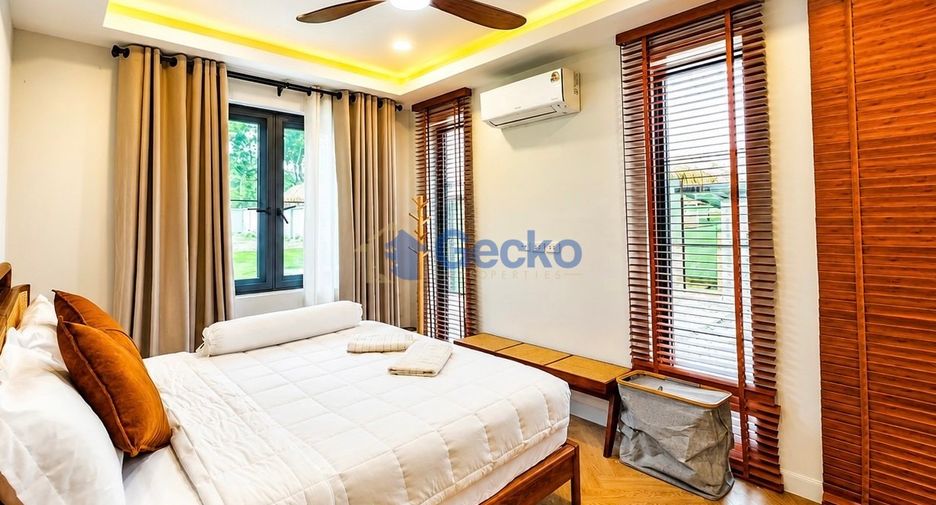 À louer 4 chambres maison à Bang Lamung, Chonburi