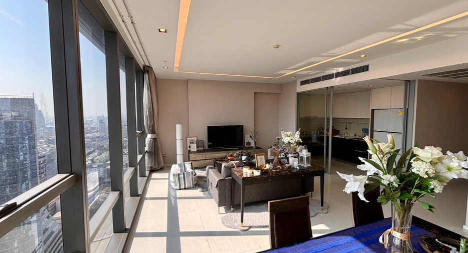 À vendre 2 chambres condo à Sathon, Bangkok