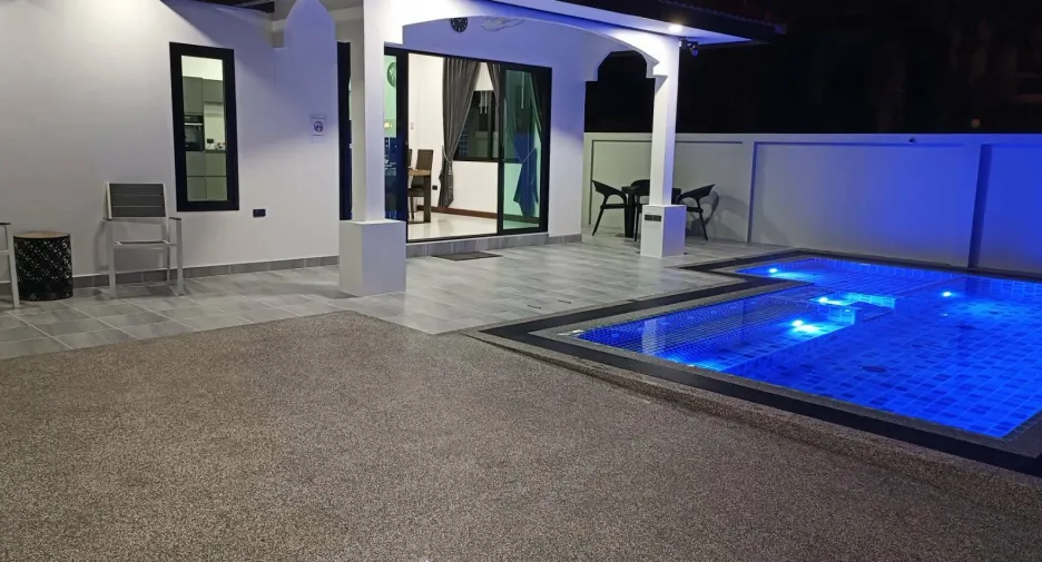 À vendre et à louer 3 chambres villa à Jomtien, Pattaya