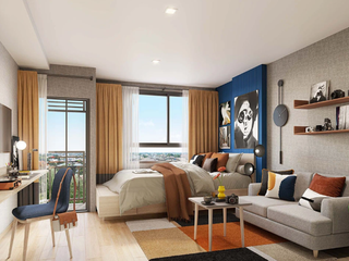 À vendre 1 chambre condo à Mueang Samut Prakan, Samut Prakan