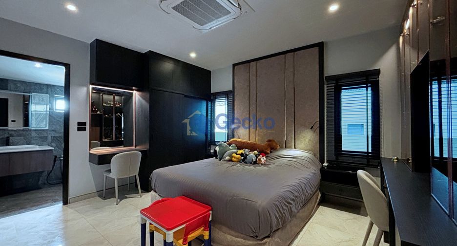 À louer et à vendre 4 chambres maison à Bang Lamung, Chonburi