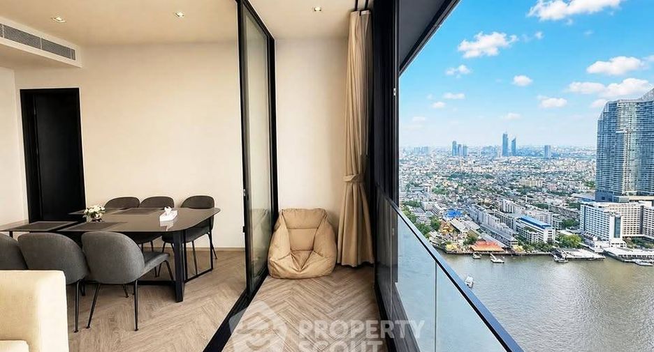 À louer 2 chambres condo à Khlong San, Bangkok