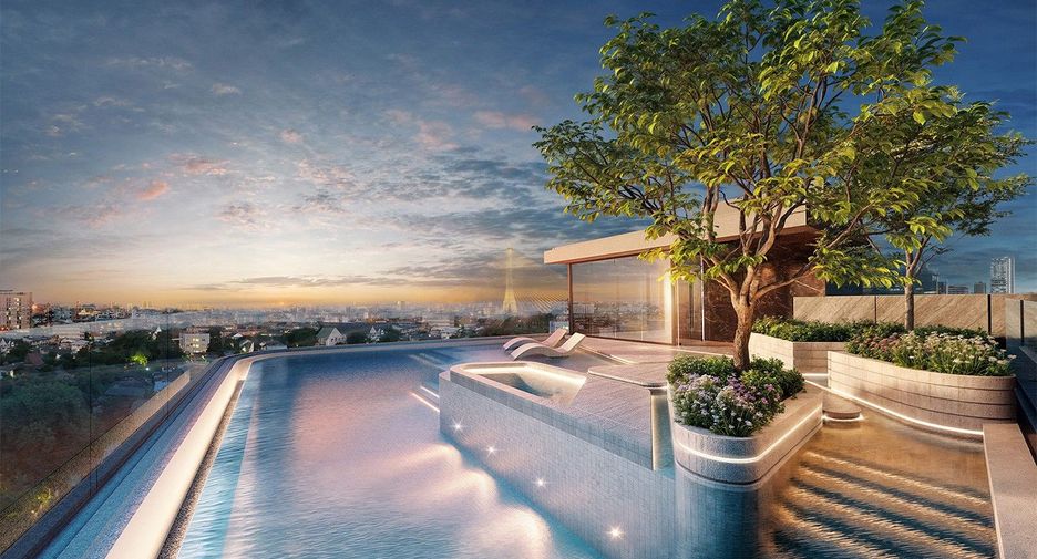 Condo en venta de 3 habitaciones en Bangkok Noi, Bangkok