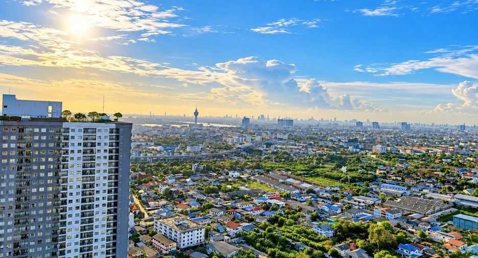 Wohnung zum Kauf mit Studio in Mueang Samut Prakan, Samut Prakan