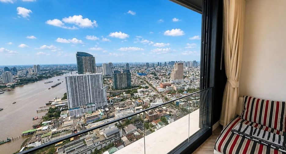 Condo en alquiler y en venta de 2 habitaciones en Khlong San, Bangkok