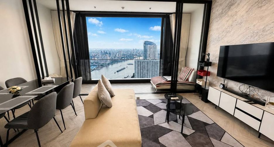Condo en alquiler y en venta de 2 habitaciones en Khlong San, Bangkok