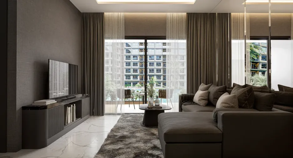 À vendre 2 chambres condo à Bang Lamung, Chonburi