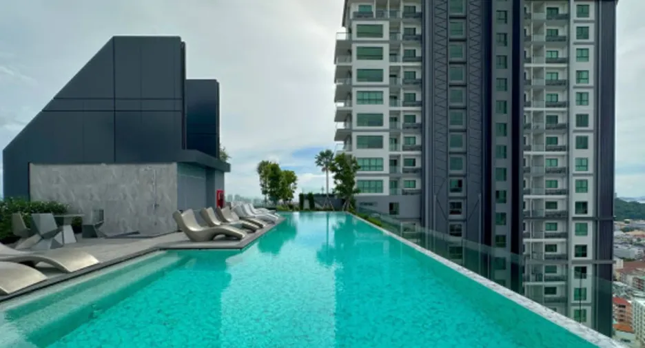 À vendre 1 chambre condo à Bang Lamung, Chonburi