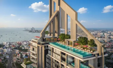 À vendre 2 chambres condo à Bang Lamung, Chonburi