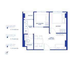 Condo en venta de 1 habitaciones en Hua Hin, Prachuap Khiri Khan
