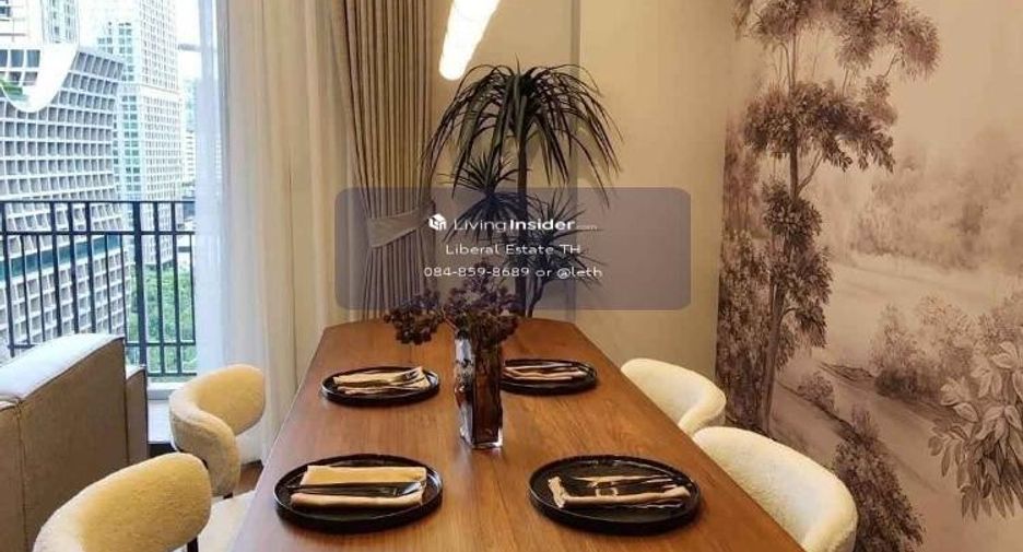 Wohnung zur Miete mit 2 Zimmer in Pathum Wan, Bangkok