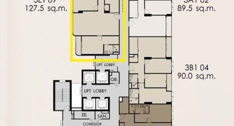 Продажа 3 спальни кондо в Щаттхана, Бангкок