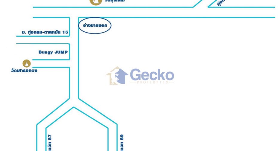 Terreno en venta en Bang Lamung, Chonburi