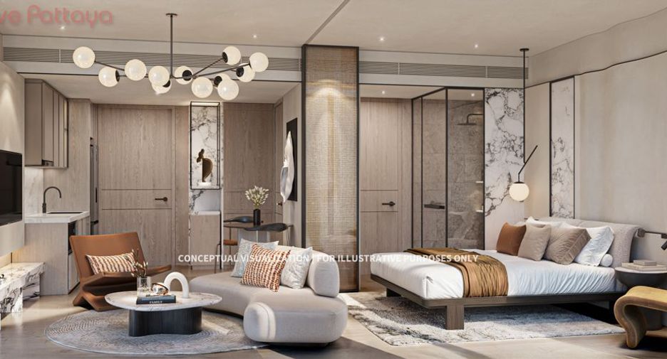 For sale 1 bed condo in Bang Lamung, Chonburi