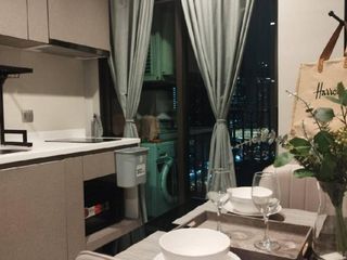 For rent 1 bed condo in Huai Khwang, Bangkok