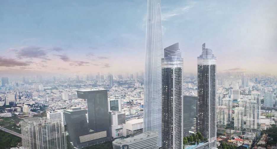 For rent 1 bed condo in Huai Khwang, Bangkok