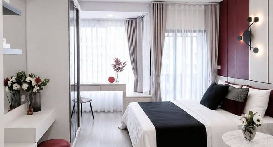 For rent 1 bed condo in Huai Khwang, Bangkok