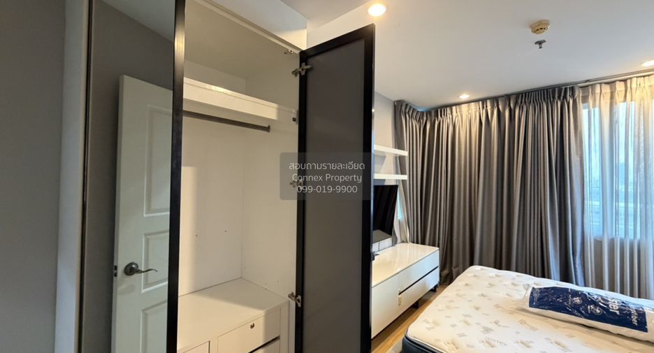 For rent 2 bedrooms condo in Huai Khwang, Bangkok