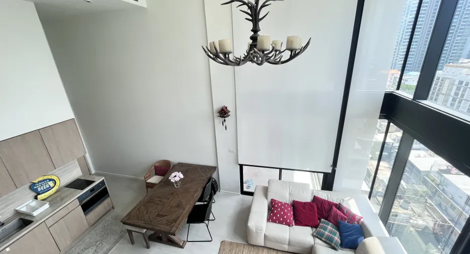 For rent 2 bedrooms condo in Sathon, Bangkok
