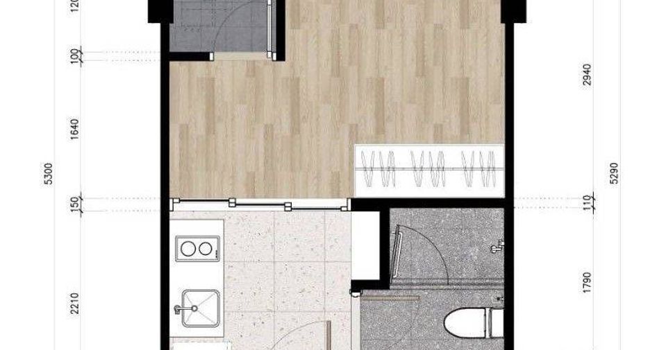 Condo en venta de 1 habitaciones en Bang Rak, Bangkok