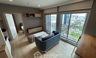 For rent 2 bedrooms condo in Huai Khwang, Bangkok