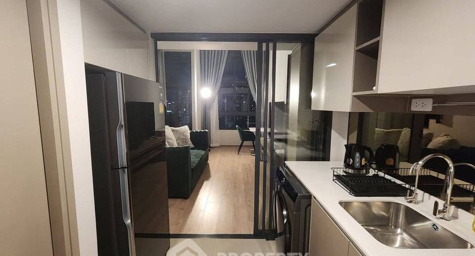 For rent 1 bed condo in Huai Khwang, Bangkok