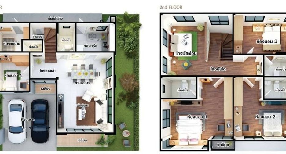 Haus zur Miete mit 4 Zimmer in Prawet, Bangkok