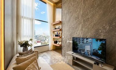 Condo en alquiler de 2 habitaciones en Huai Khwang, Bangkok