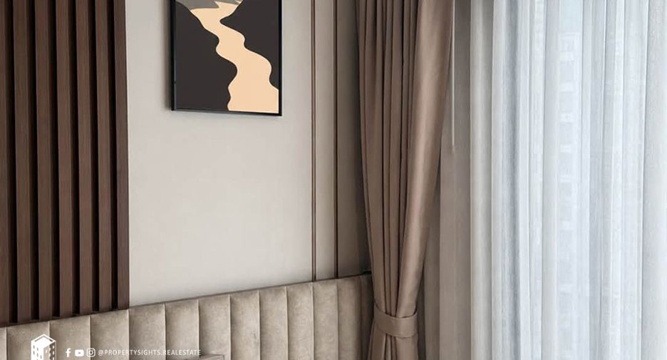 For rent 1 bed condo in Huai Khwang, Bangkok
