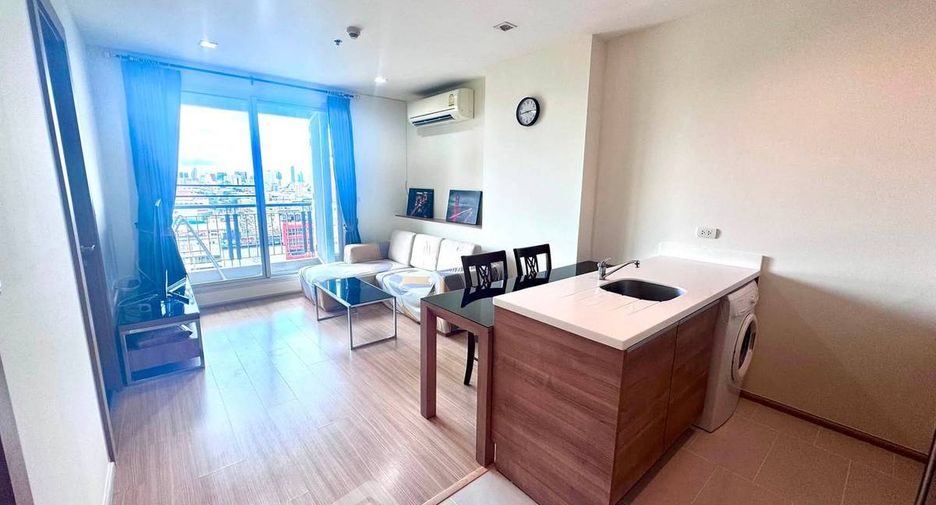 Wohnung zur Miete mit 1 Zimmer in Huai Khwang, Bangkok