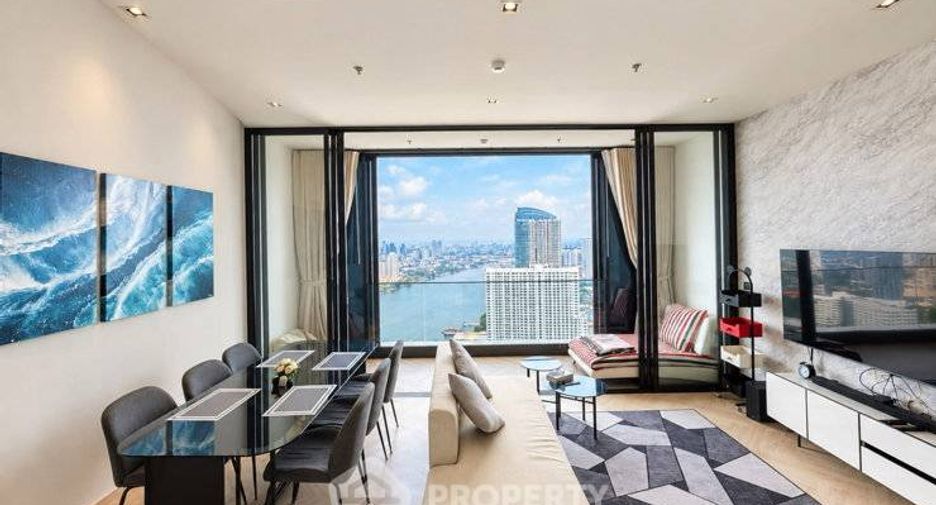 Condo en alquiler de 2 habitaciones en Khlong San, Bangkok