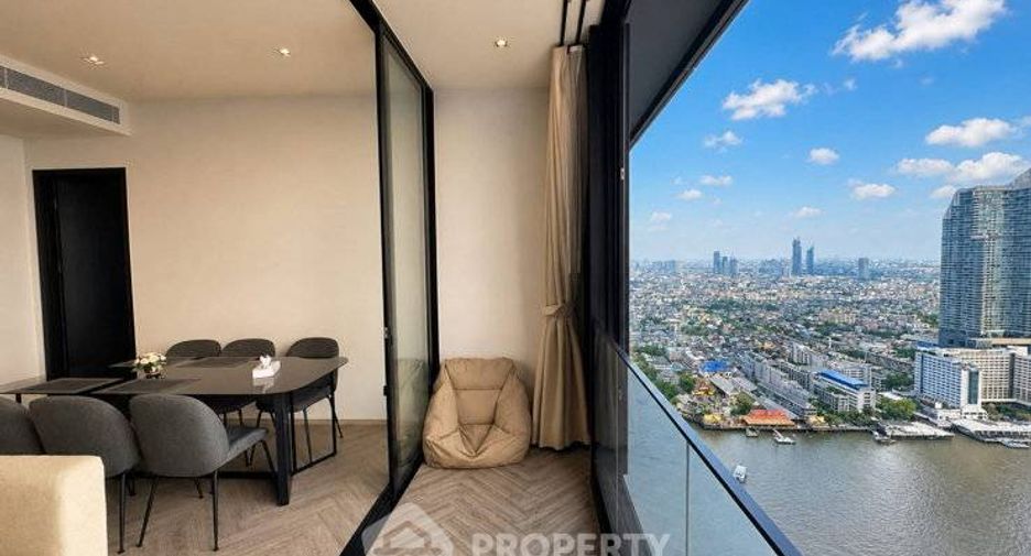 Condo en alquiler de 2 habitaciones en Khlong San, Bangkok