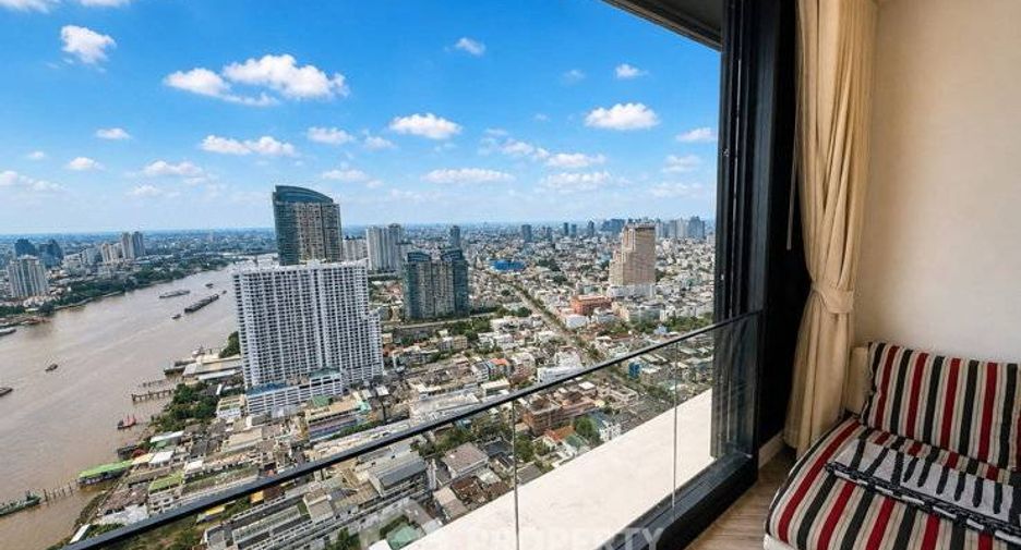 Condo en alquiler de 2 habitaciones en Khlong San, Bangkok