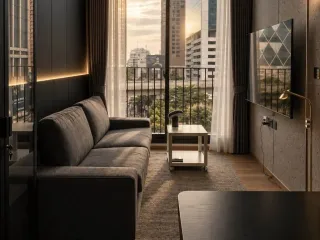 Condo en alquiler de 1 habitaciones en Phaya Thai, Bangkok