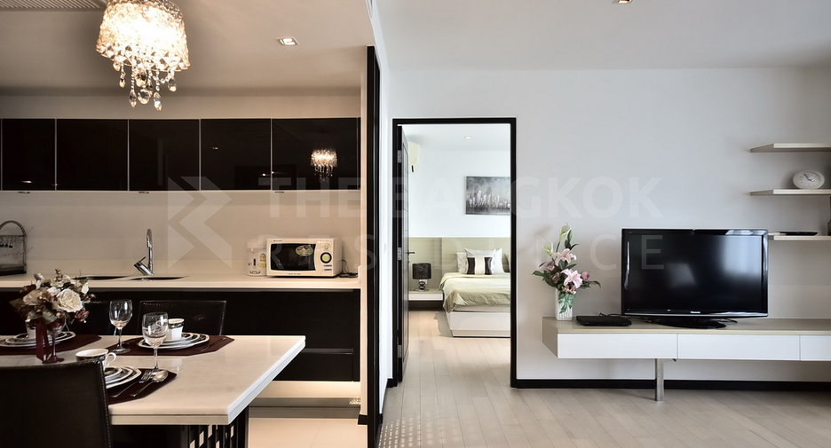 Wohnung zur Miete mit 2 Zimmer in Watthana, Bangkok
