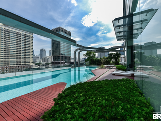 Wohnung zur Miete mit 1 Zimmer in Pathum Wan, Bangkok