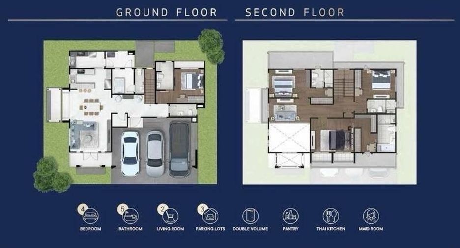 For sale 5 bedrooms house in Bang Phli, Samut Prakan