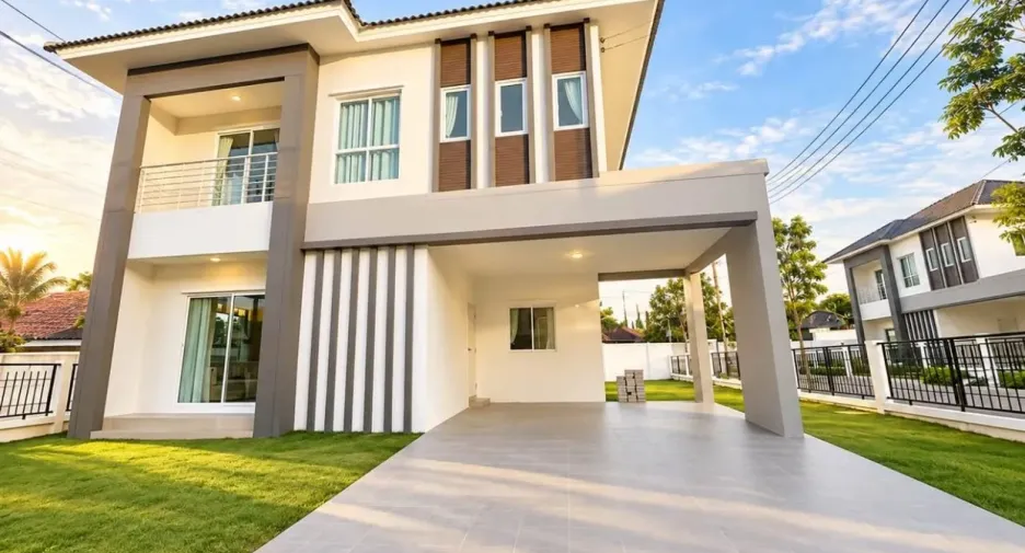 For rent 4 bedrooms house in Bang Lamung, Chonburi