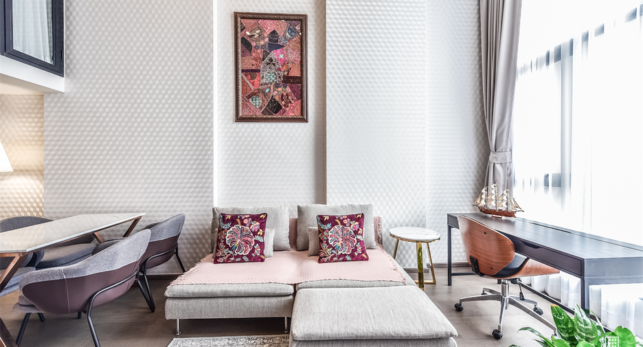 Condo en alquiler de 1 habitaciones en Ratchathewi, Bangkok
