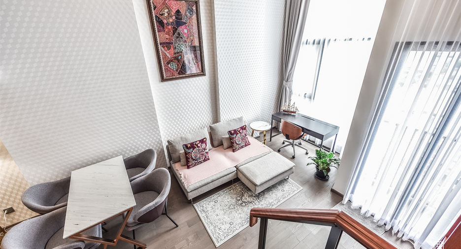 Condo en alquiler de 1 habitaciones en Ratchathewi, Bangkok