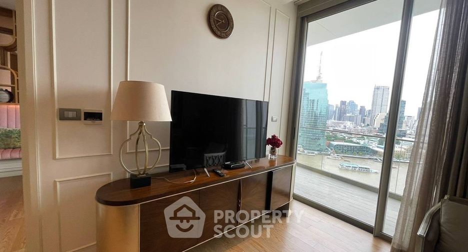 Condo en alquiler de 1 habitaciones en Khlong San, Bangkok