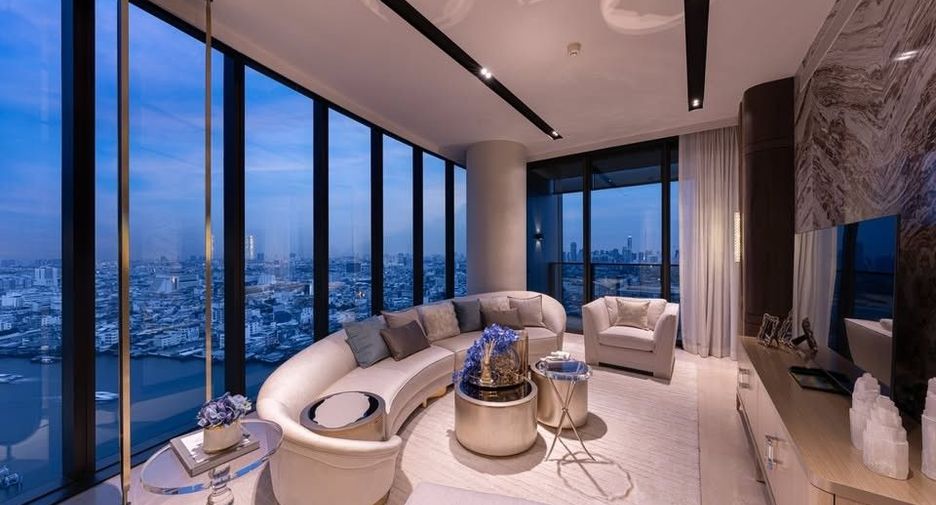 Wohnung zur Miete mit 2 Zimmer in Khlong San, Bangkok